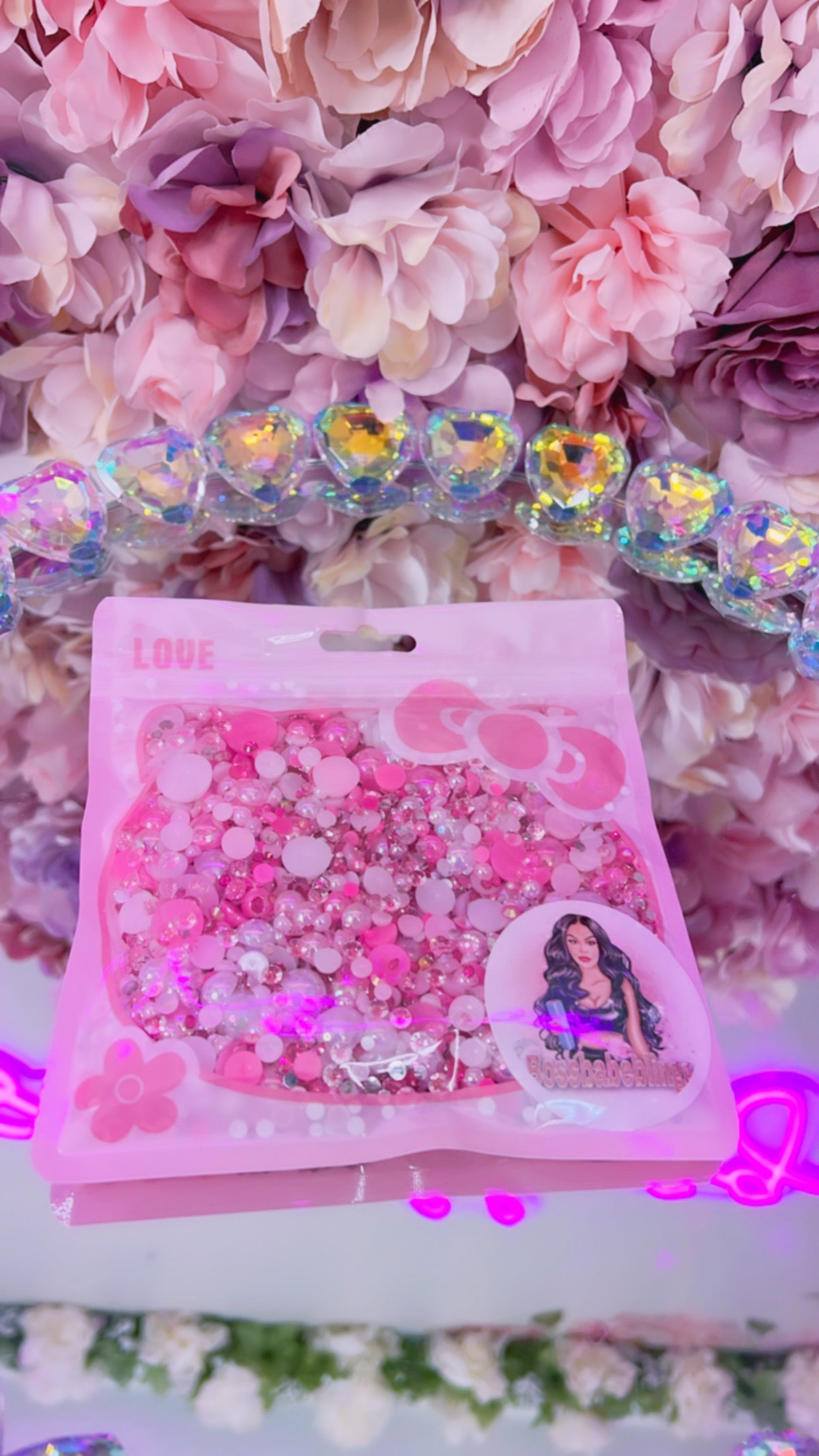 Hello kitty pearls mix