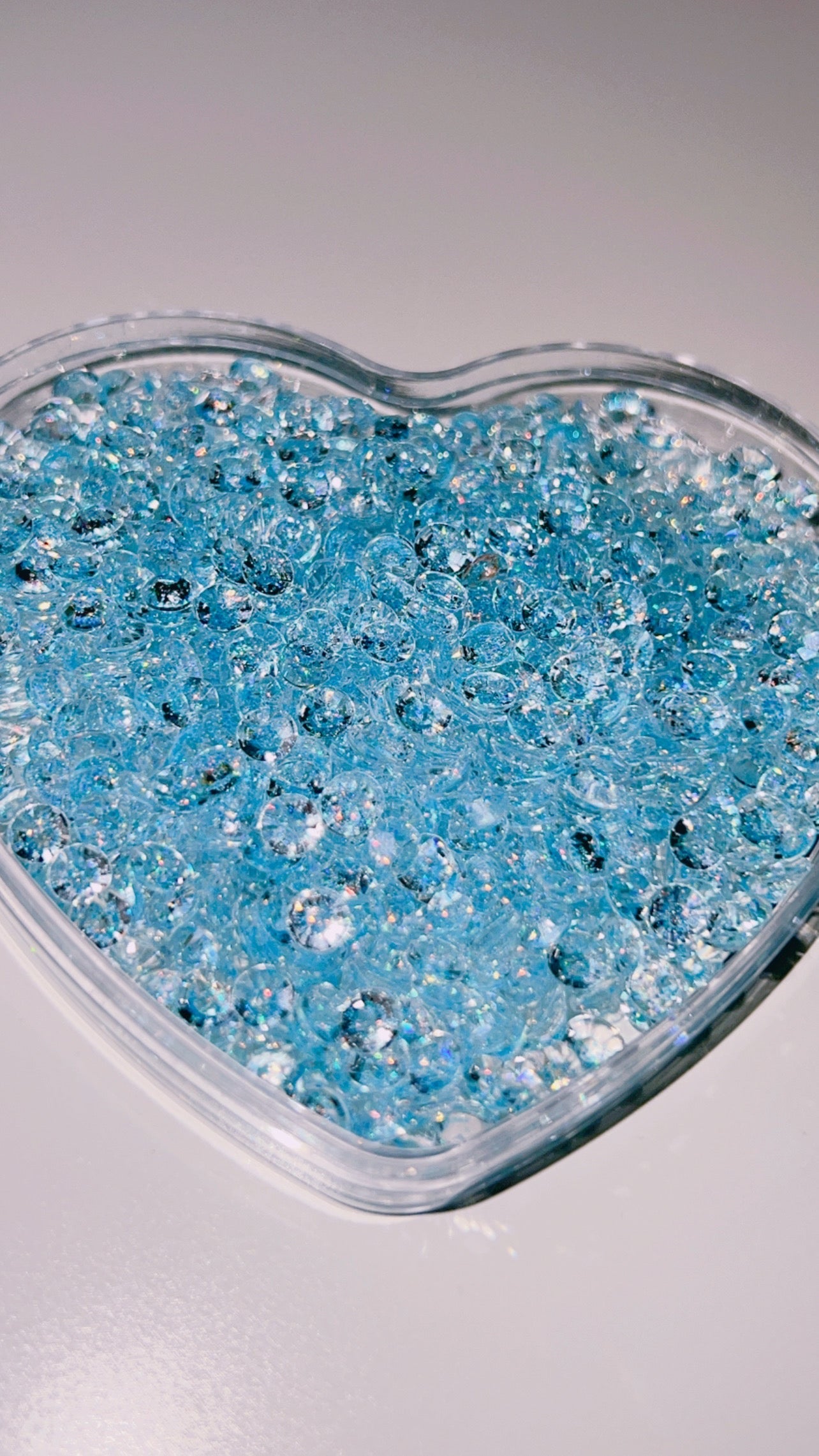 Baby blue ice