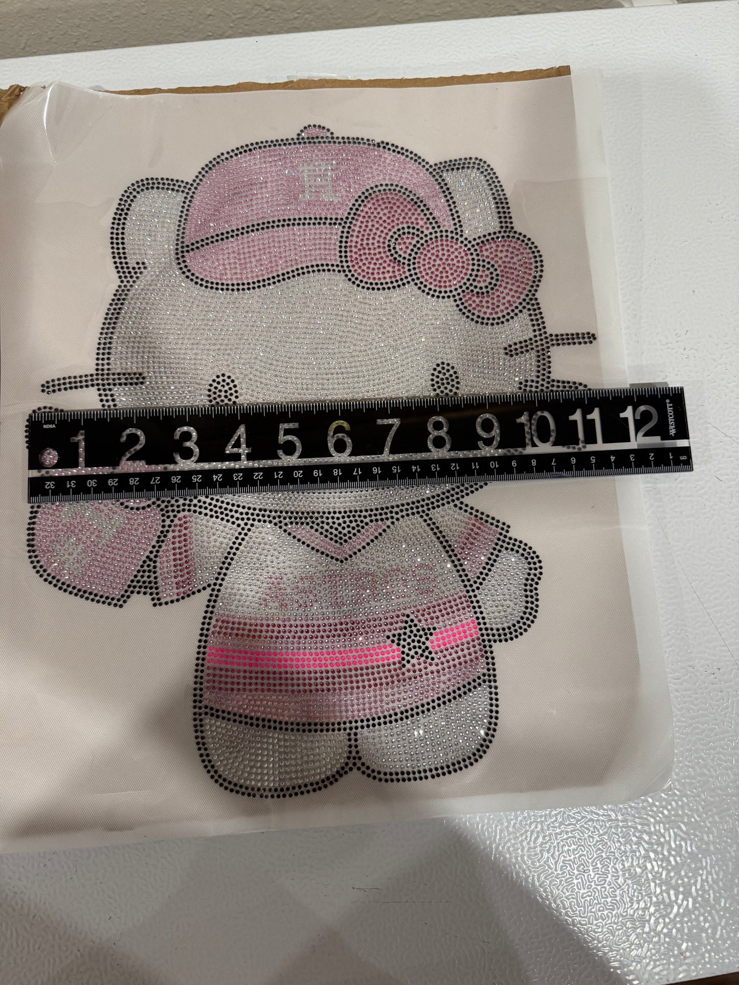 Astros Kitty transfer sheet