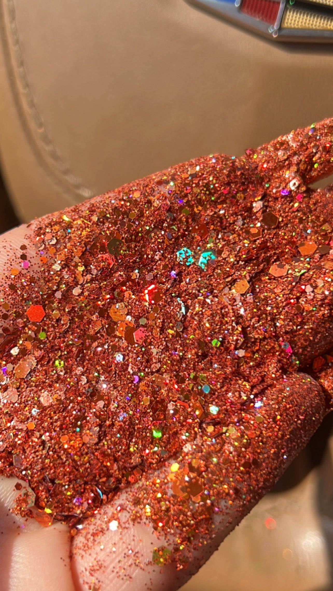Fall in love glitter