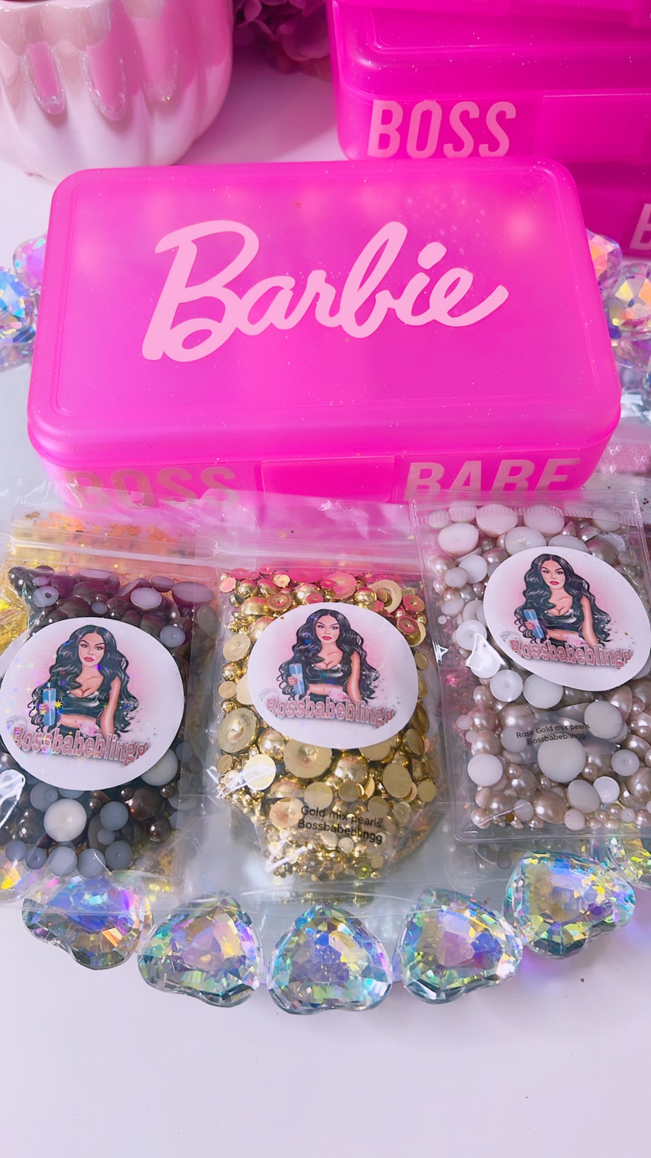 Golden Barbie box