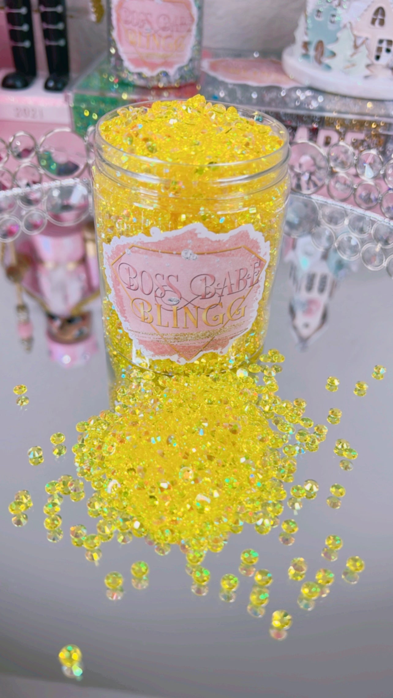 Transparent Citrine ab