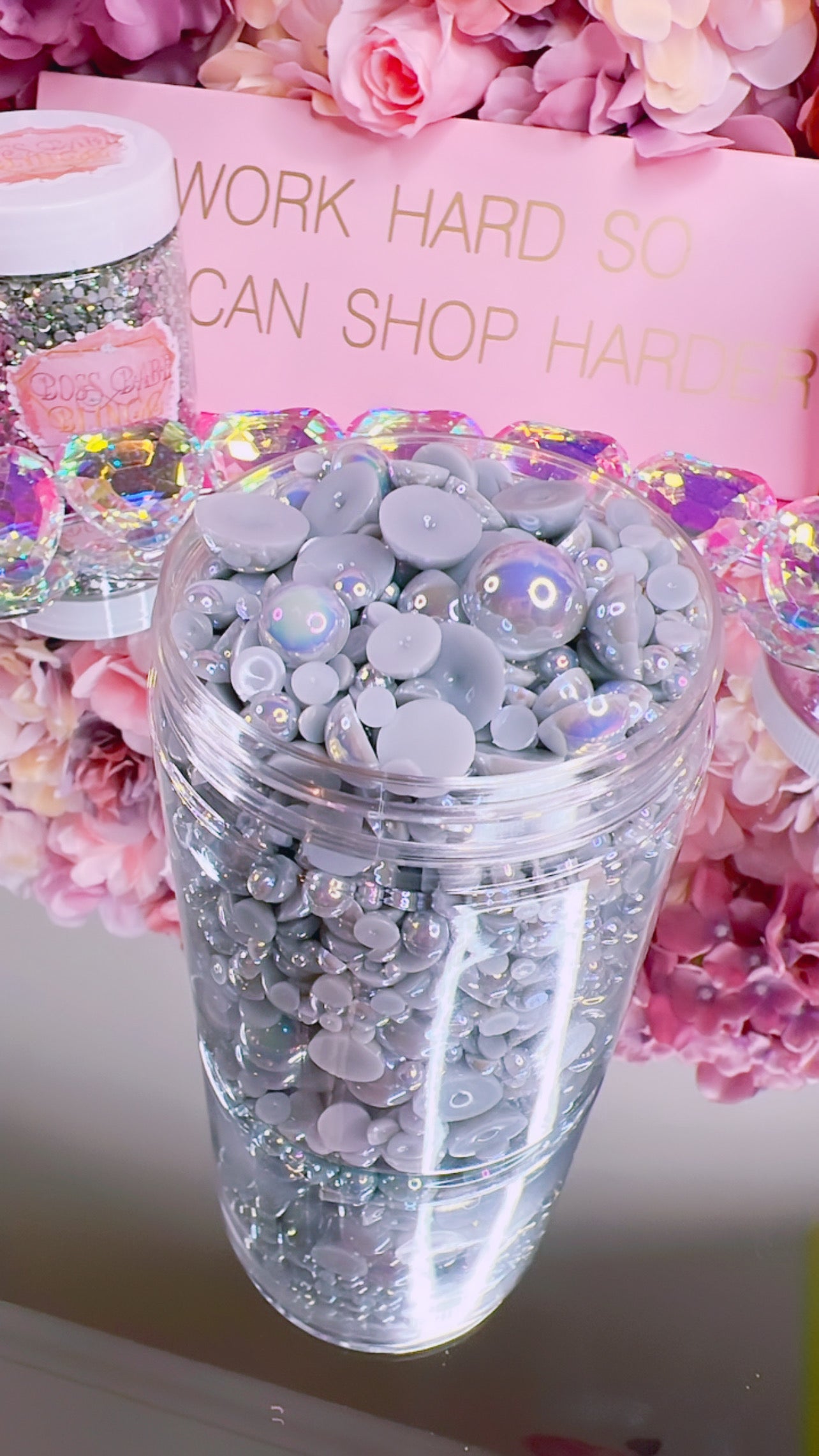 Silver gay pearls