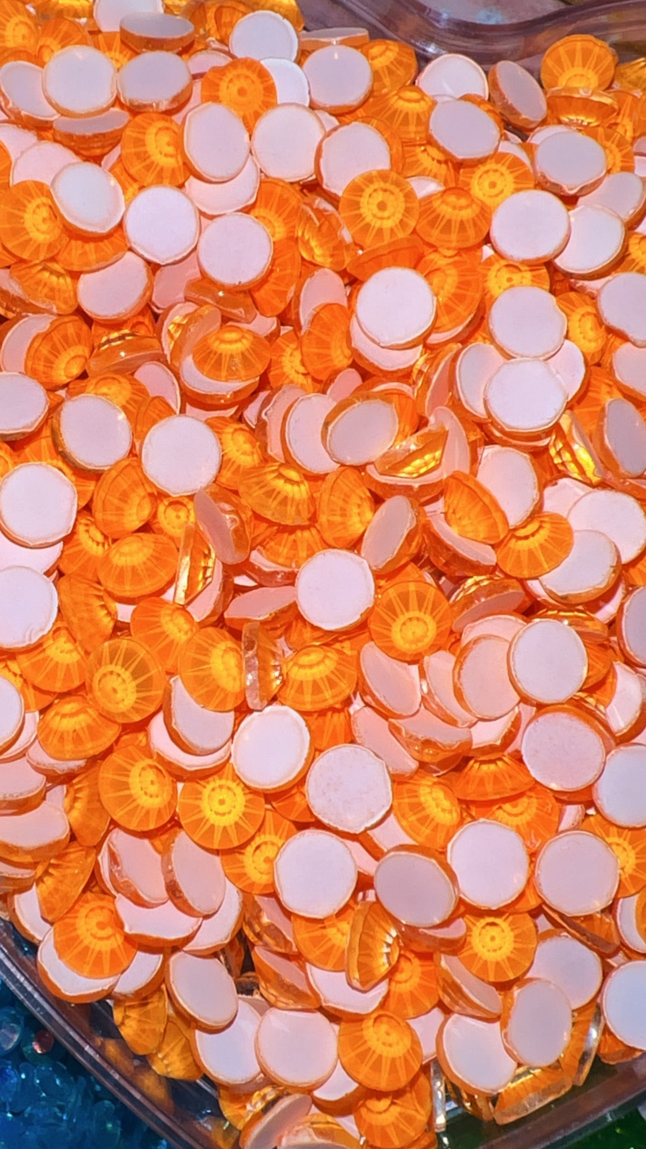 Lt orange glass