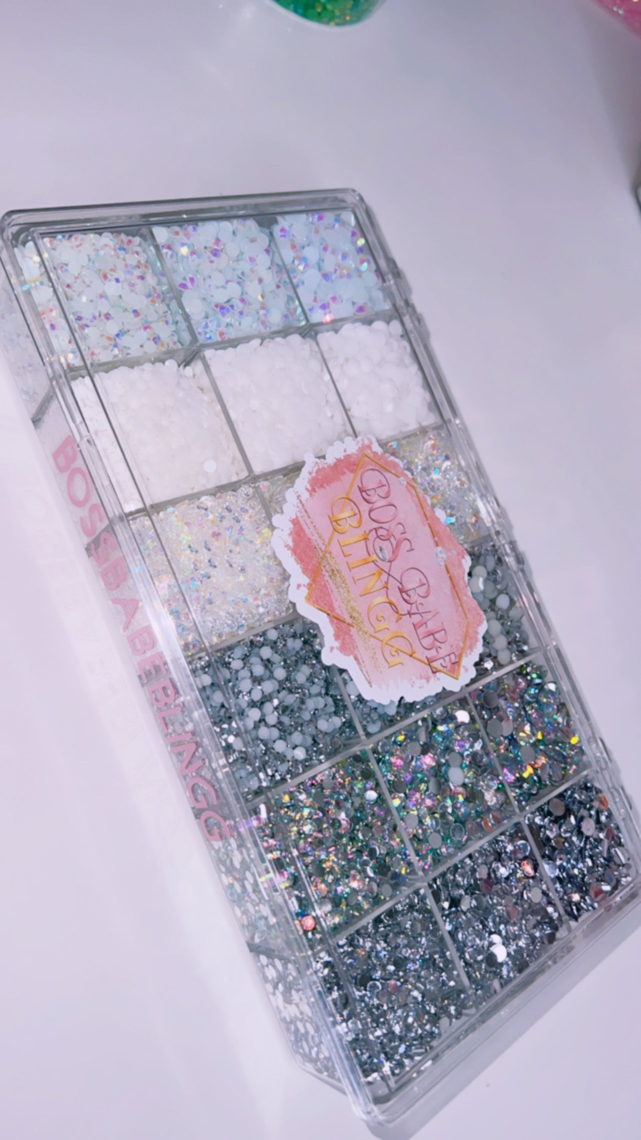 Crystal blingg box