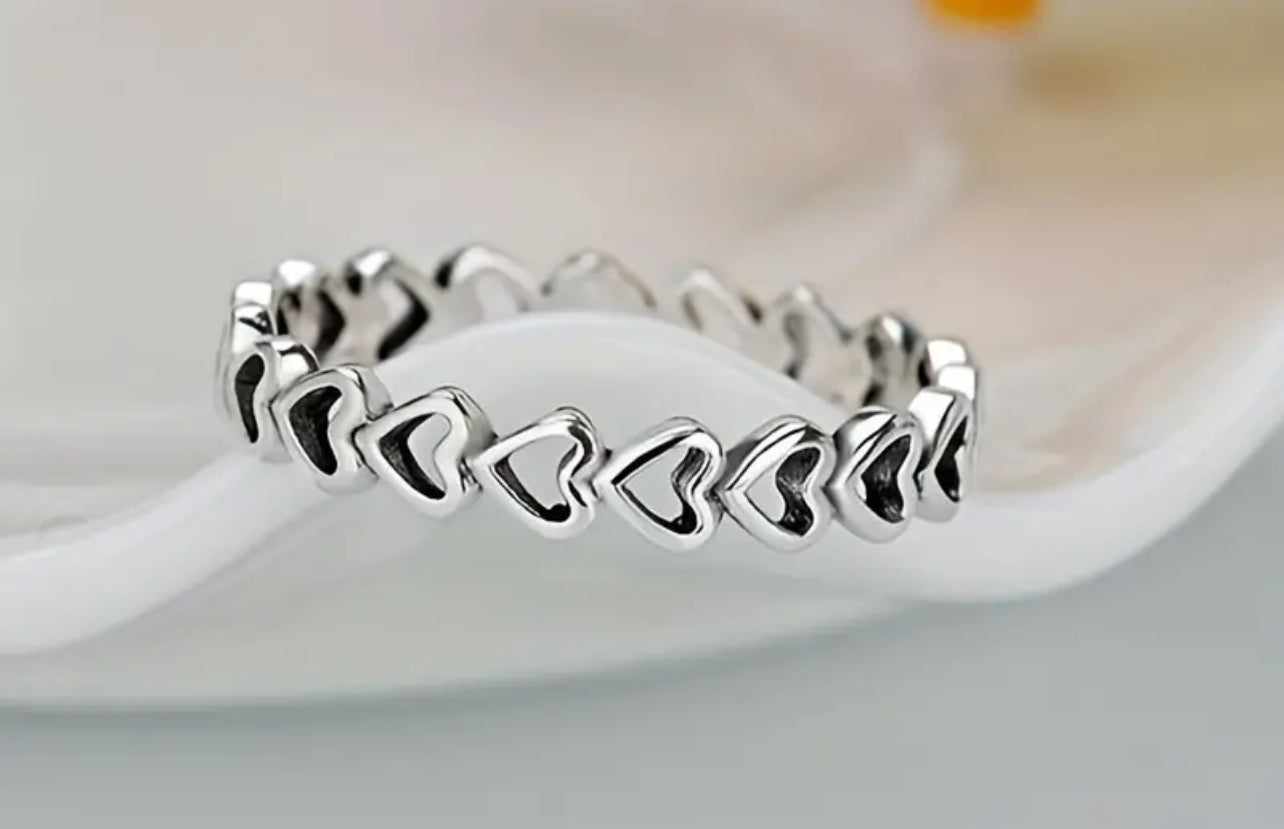 Heart shape ring