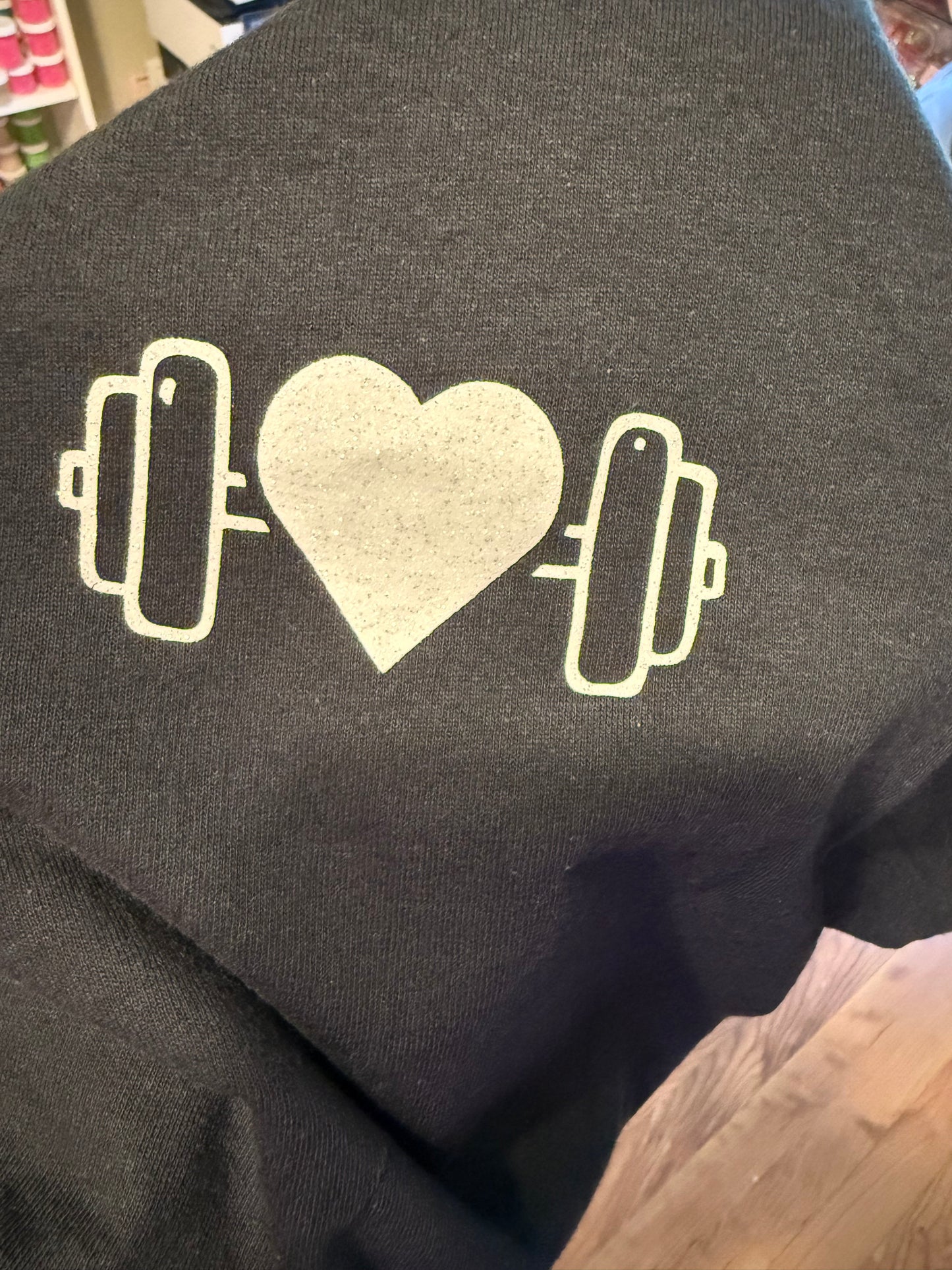 God is within her T-shirt