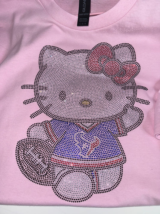 Kitty Texans T-shirt